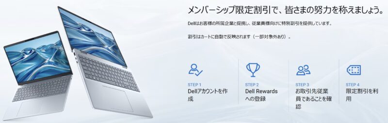 メンバーシップ限定割引の利用手順