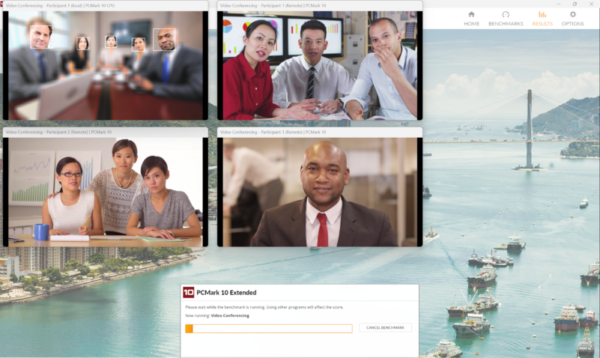 22.■■ Alienware AuroraのスペックをPC MARK 10で測定中の様子