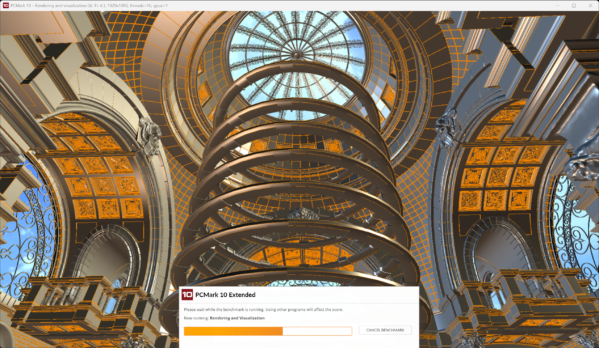 22.■■ Alienware AuroraのスペックをPC MARK 10で測定中の様子_2